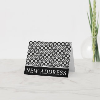 new address announcement : elegant business