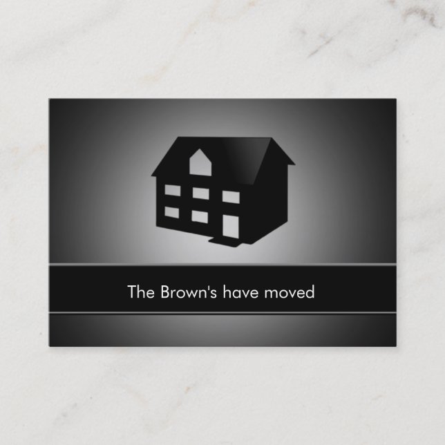 New address cards (Front)