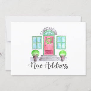 New Address Christmas home Invitation