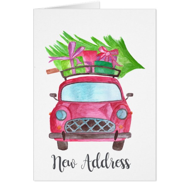 New address Classic Christmas Car (Front)