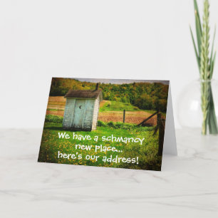 New Address Funny We Moved Announcement