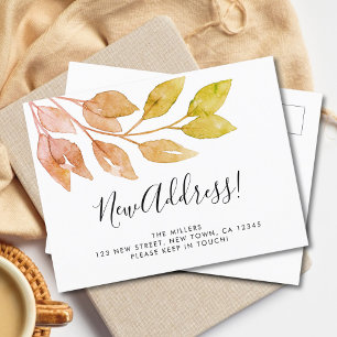 New Address Moving Announcement Postcard