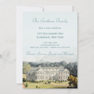 New Address Moving New Home Announcement