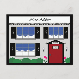 New Address Post Card