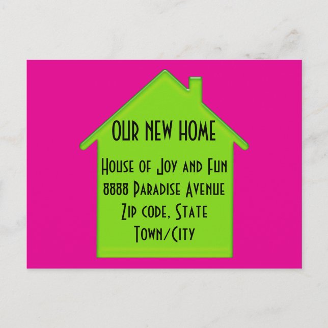 new address postcard (Front)