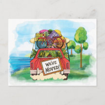 New Address Postcard