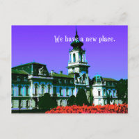 New Address Postcard 'We Have A New Address'