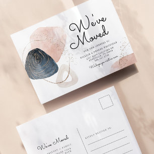 New Address We've Moved Moving Announcement  Postcard