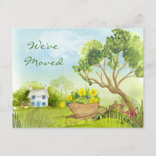 New Address We've Moved Postcard