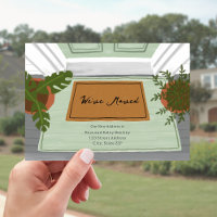 New Address We've Moved Welcome Mat Announcement