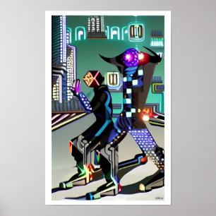 New Age Bull Dance Poster