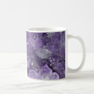 New Age Crystal Healing Amethyst Crystals Coffee Mug