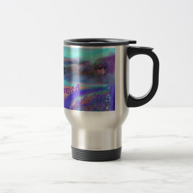New Age Fantasy Pagan  Buddhist Travel Mug (Right)