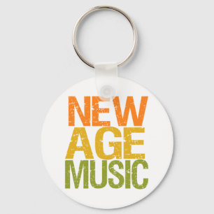 New Age Music keychain