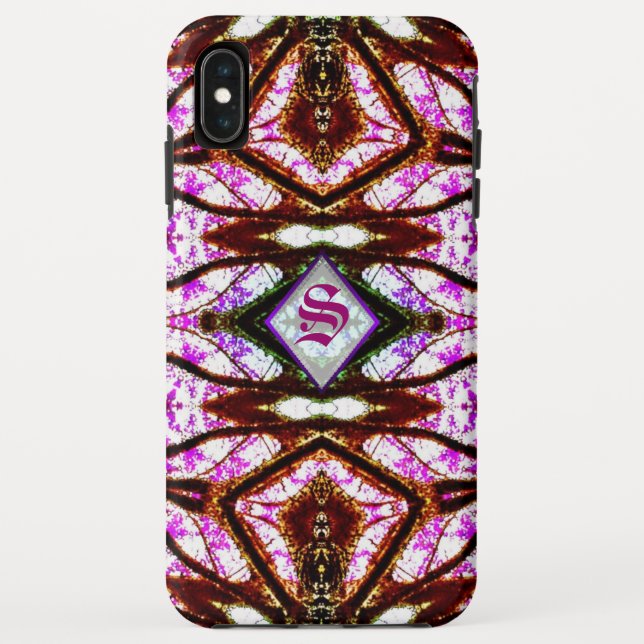New Age Pink Batik iPhone 3 Case-Mate Case (Back)