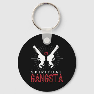 New Age Sritual Srituality Yoga Gangster Enlighten Key Ring