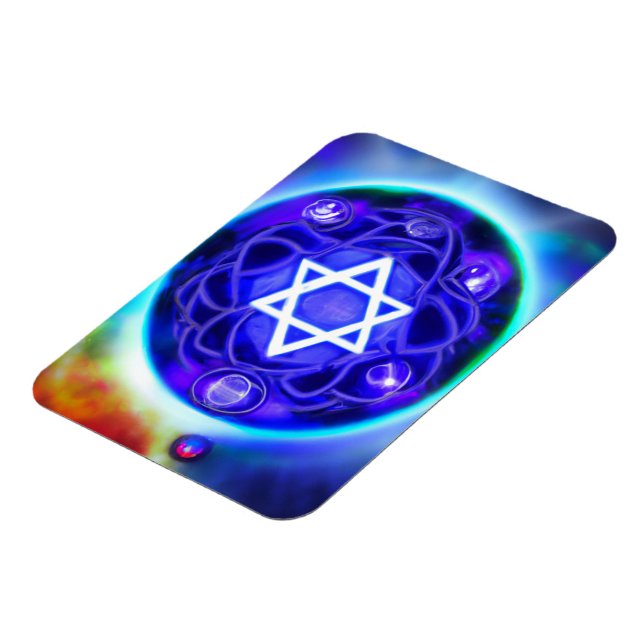 New Age Star of David Magnet (Left Side)