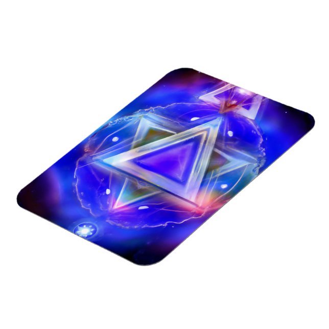 New Age Star of David Magnet (Left Side)