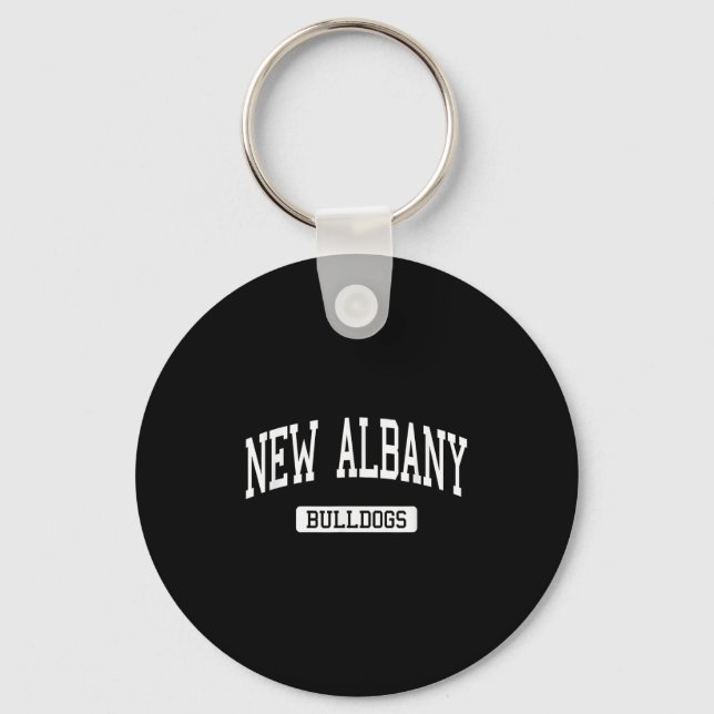 New Albany High School Hs New Albany In Varsity Sr Key Ring (Front)