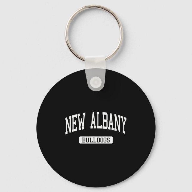 New Albany High School Hs New Albany In Varsity Sr Key Ring (Front)