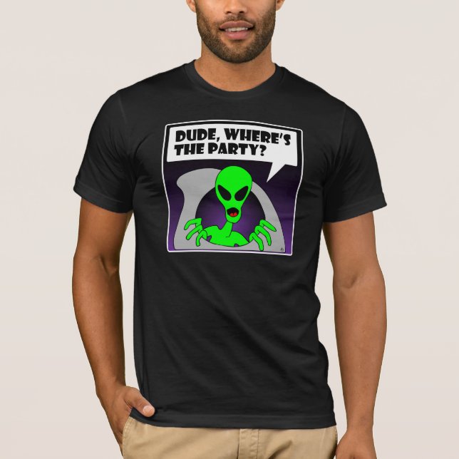 new alien party T-Shirt (Front)
