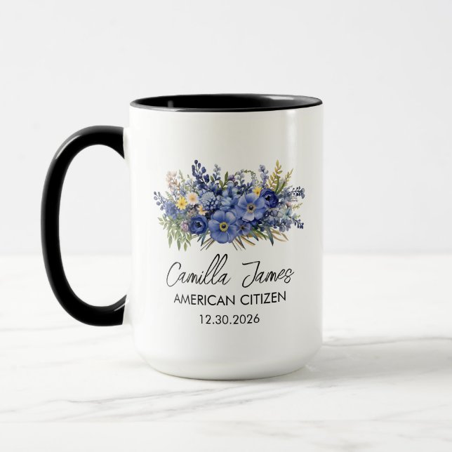New American Citizen Coffee Cup - US Citizenship (Left)