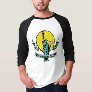 New American Citizen with Statue of Liberty T-Shirt