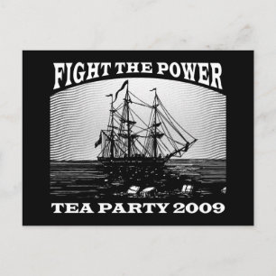 New American Tea Party 2009 Postcard