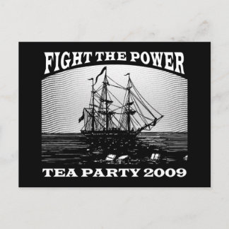 New American Tea Party 2009 Postcard