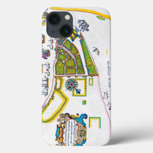 New Amsterdam Map, 1661 iPhone 13 Case
