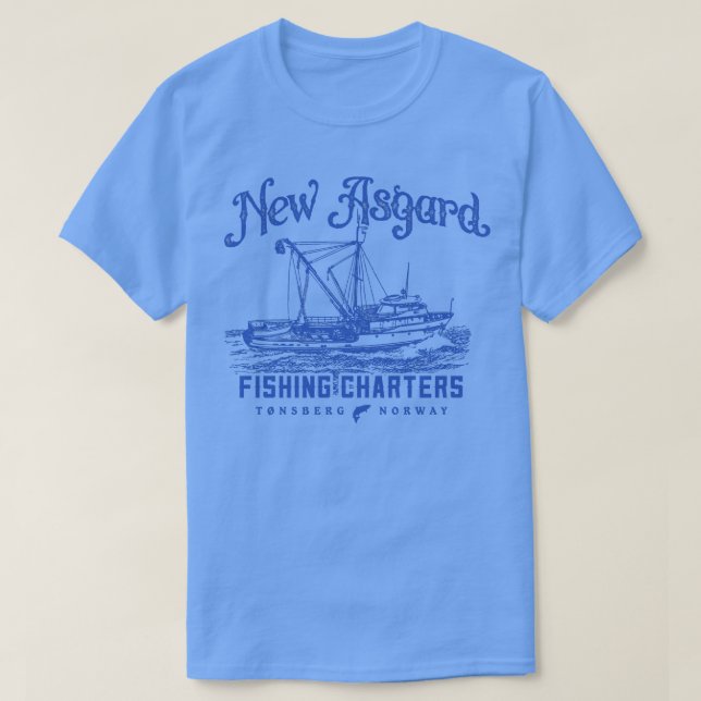 New Asgard Fishing Charters T-Shirt (Design Front)