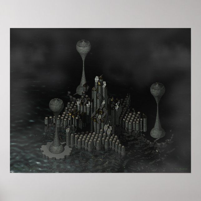 New Atlantis Poster (Front)