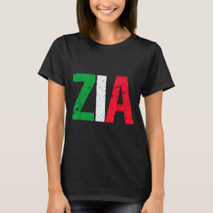 New Aunt Italian Zia Italian American Aunt Gift  T-Shirt