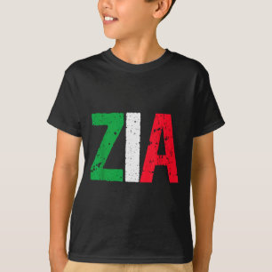 New Aunt Italian Zia Italian American Aunt Gift  T-Shirt