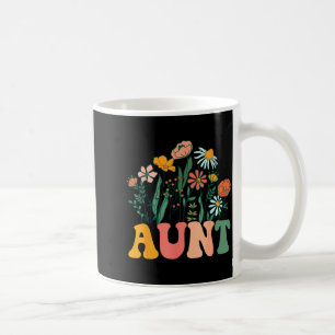 New Aunt Wildflower First Birthday & Baby Show Coffee Mug