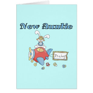 New Auntie - Aeroplane Tshirts and Gifts