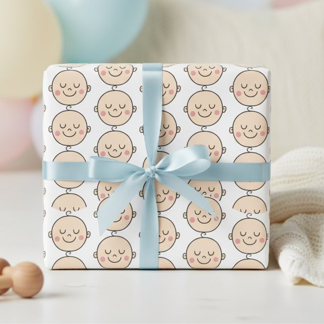 New Baby Arrival & Baby Shower Wrapping Paper (New Baby Arrival & Baby Shower Wrapping Paper)
