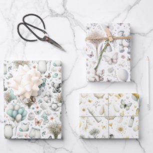 New Baby Baby Shower, Boy, Girl, Neutral, Wrapping Paper Sheet