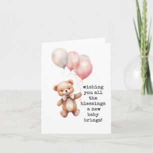 New Baby, Baby Shower, Maternity Leave Card