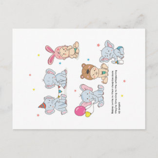 New Baby Born Greeting Card