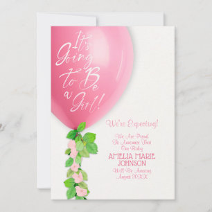 New Baby Boy Announcement Card