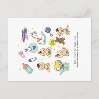 New Baby Boy Born | Baby Shower Card 