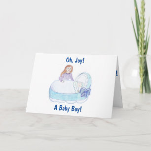 New Baby Boy card