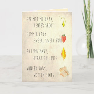 New Baby Card