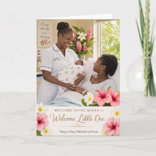 New Baby Card A New Soul Arrives