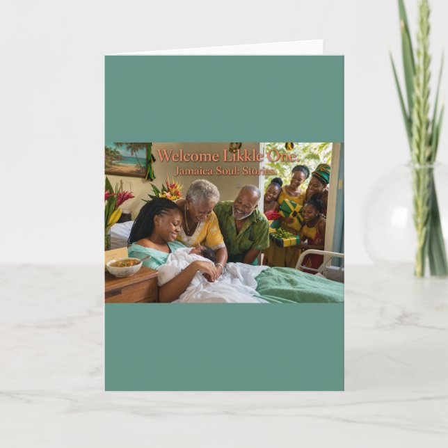 New Baby Card | Joy Has a New Name (Front)