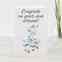 New Baby Congratulation Card