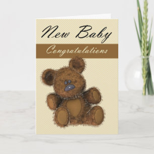 New Baby Congratulations Card