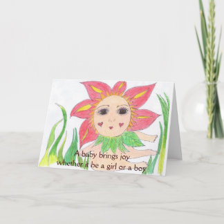 New Baby Congratulations Card