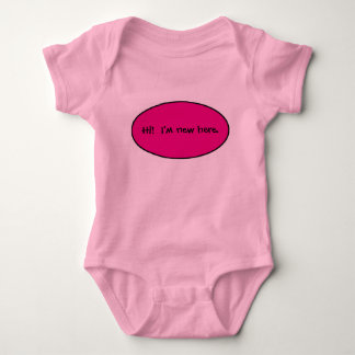 New Baby Girl Bodysuit